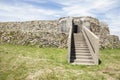 The cairn of Le Petit Mont Ã¢â¬â the small hill Royalty Free Stock Photo